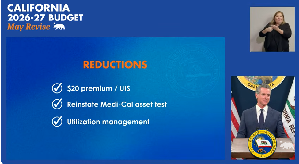 newsom budget medical b