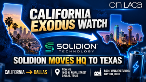 California Exodus Solidions Texas Move