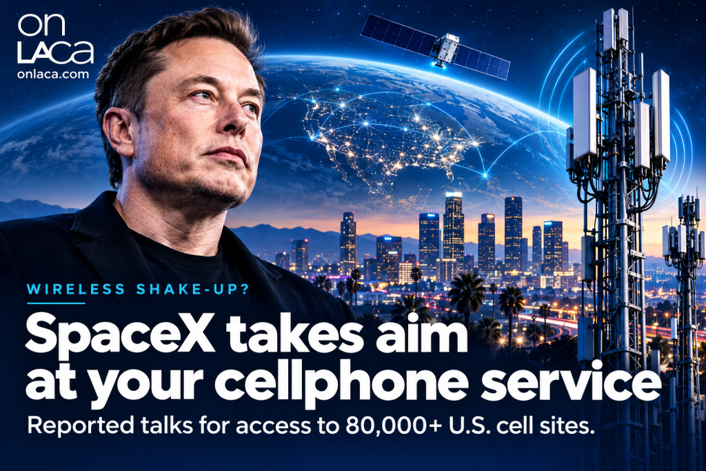 SpaceX may become your cell service